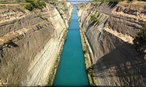 BEYOND ATHENS TOURS <br>Half-Day Sightseeing Tour to Isthmus and Ancient Corinth